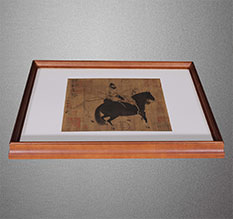 饶平书画装裱配框服务案例